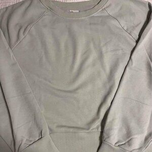 Mint Cropped Crewneck